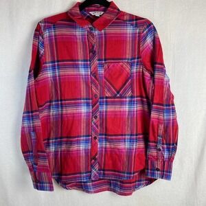 Orvis NWOT red button up flannel size S